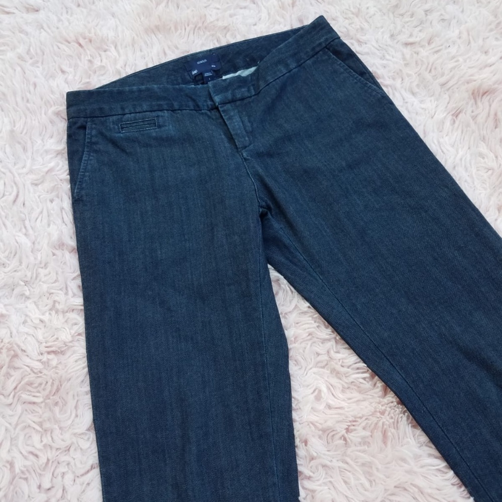 GAP STRETCH SKINNY JEANS CHAMBRAY  SIZE 1 - Picture 3 of 8